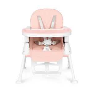 Összecsukható gyerek etetőszék 3 in 1 rózsaszín Fő kép