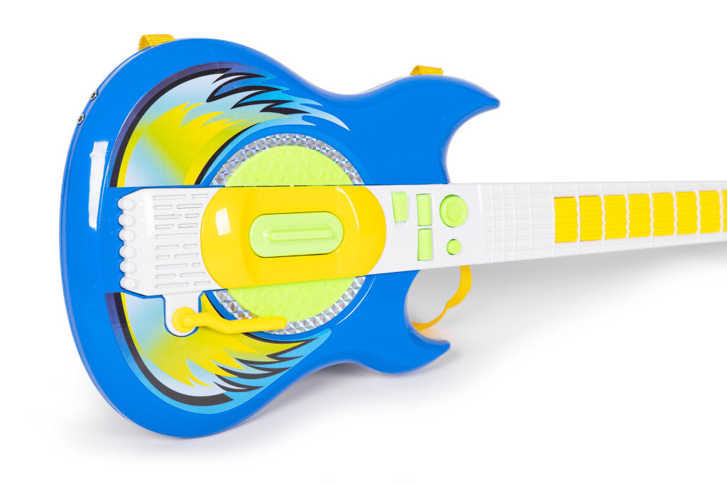 Elektromos gitár mikrofon állvány gyerekeknek mp3 kék