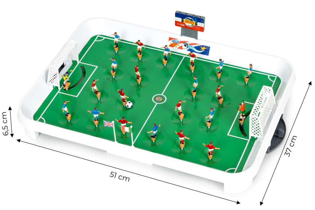 Mini csocsóasztal 22 játékossal