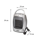 Loa elektromos kerámiabetétes hősugárzó 750W/1500W