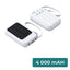 Powerbank Wireless 4000 mAH 2A 22,5W fehér
