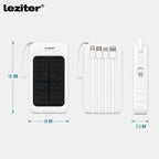 Powerbank napelemmel 4 töltőkábellel 6000mAH