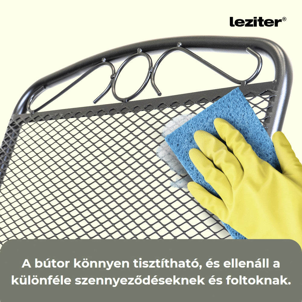 Melfi fém kerti szék