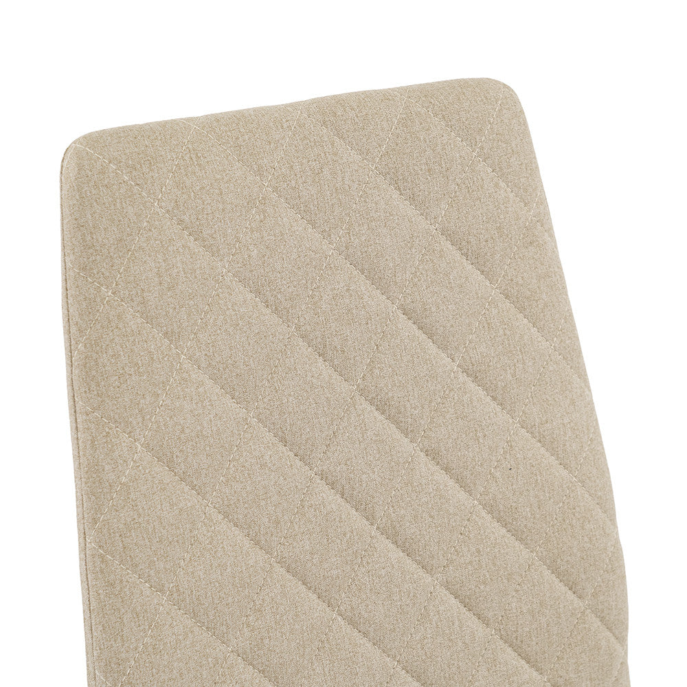 K282 Scaun de sufragerie bej 95x47x44 cm Imagine secundară a produsului