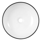 KR-98 WH/BL kerámia design mosdó