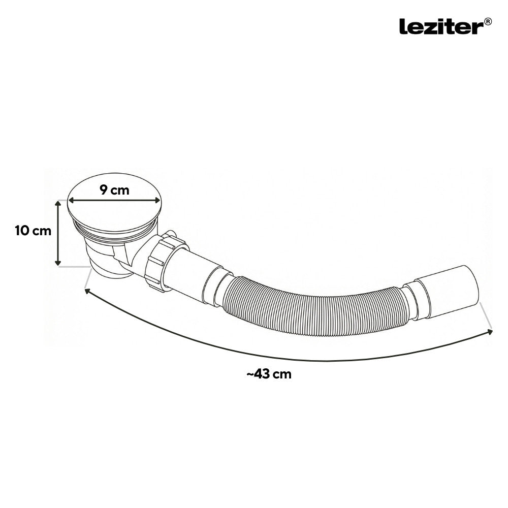 Sifon pentru tavă de duș 60 mm Imagine secundară a produsului