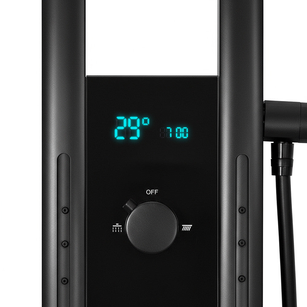 Hidromasszázs zuhanypanel digitális hőmérséklet-kijelzője és kezelőgombja - Homelux, LAJHZ-BL