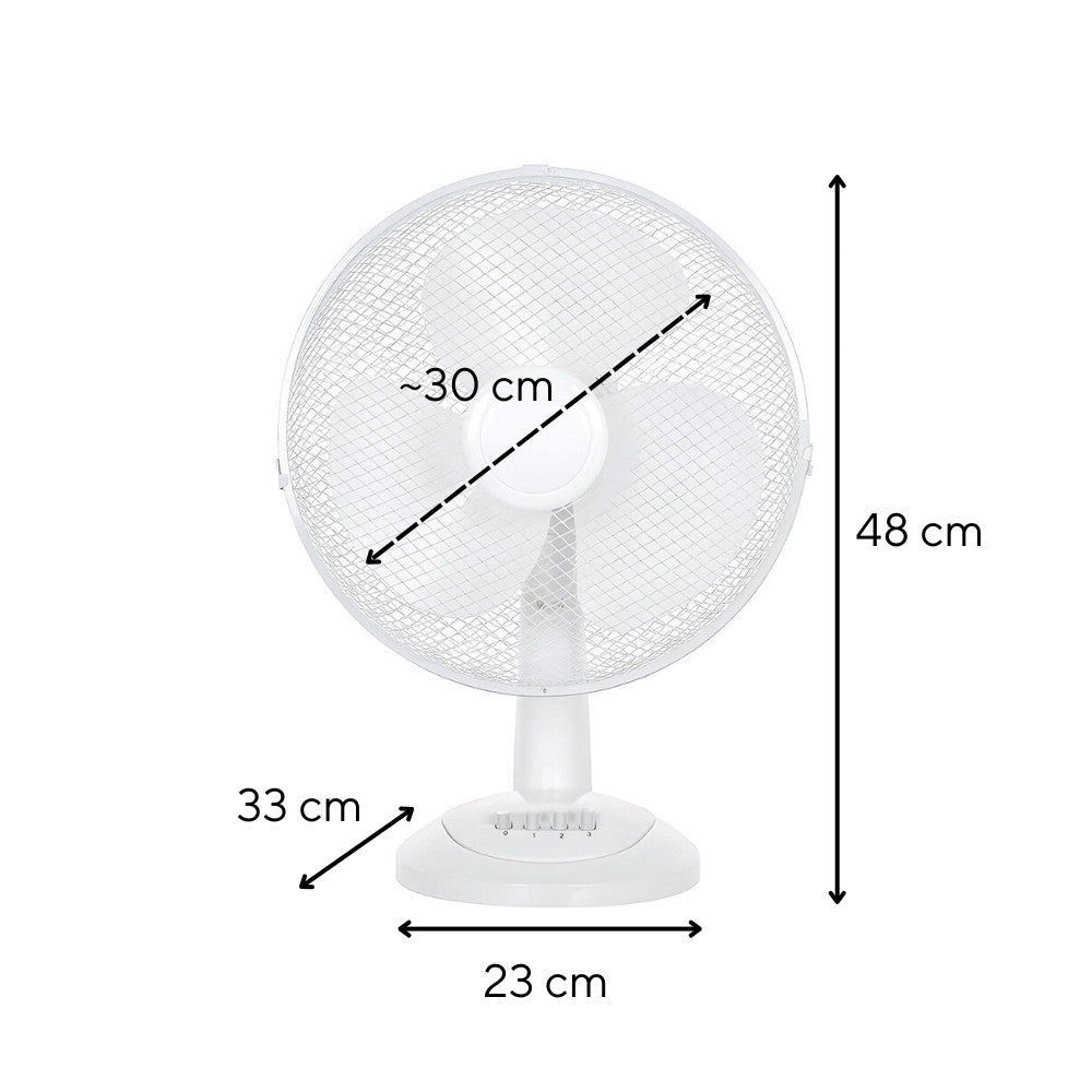 Breeze asztali ventilátor 40 W 34 cm