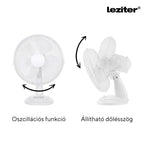 Breeze asztali ventilátor 40 W 34 cm