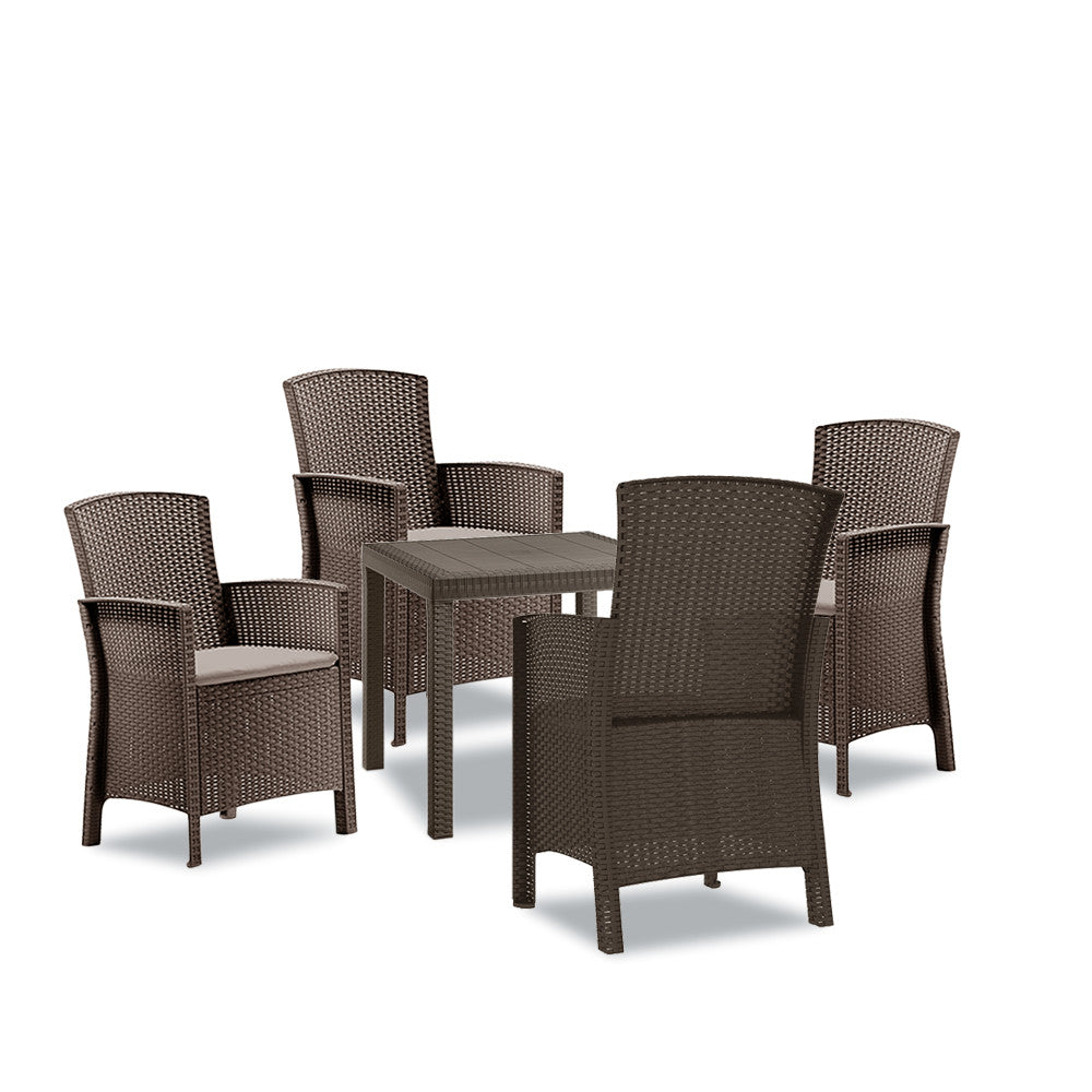Set de mobilier de grădină Leoni pentru 4 persoane Imagine secundară a produsului