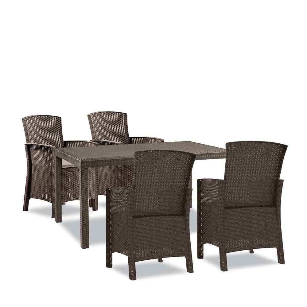Hellma 4+1 set de mobilier de grădină Imagine secundară a produsului