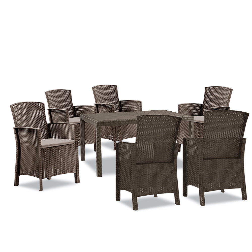Hellma 6+1 set de mobilier de grădină Imagine secundară a produsului