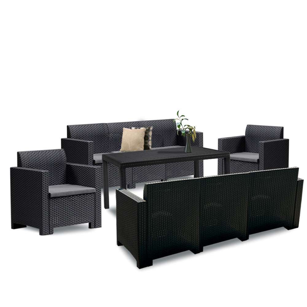 Nero IV 8 személyes kerti bútor garnitúra