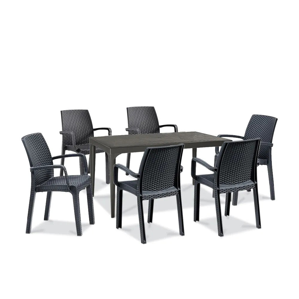 Set de mobilier de grădină Prato 6 în 1 Imagine secundară a produsului
