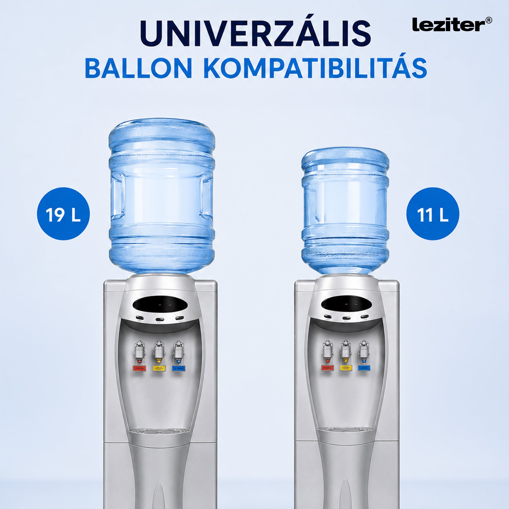 Ballonos vízadagoló berendezés