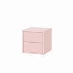 Boxie 2 fiókos fali szekrény 40x40x37 cm pink