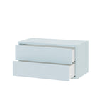 Boxie 2 fiókos fali szekrény 40x80x37 cm kék