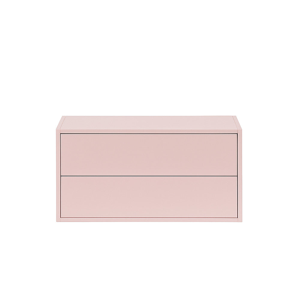 Boxie 2 fiókos fali szekrény 40x80x37 cm pink Fő kép