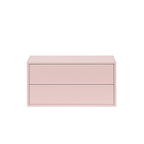 Boxie 2 fiókos fali szekrény 40x80x37 cm pink