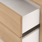 Boxie 2 fiókos fali szekrény 40x80x37 cm sonoma tölgy