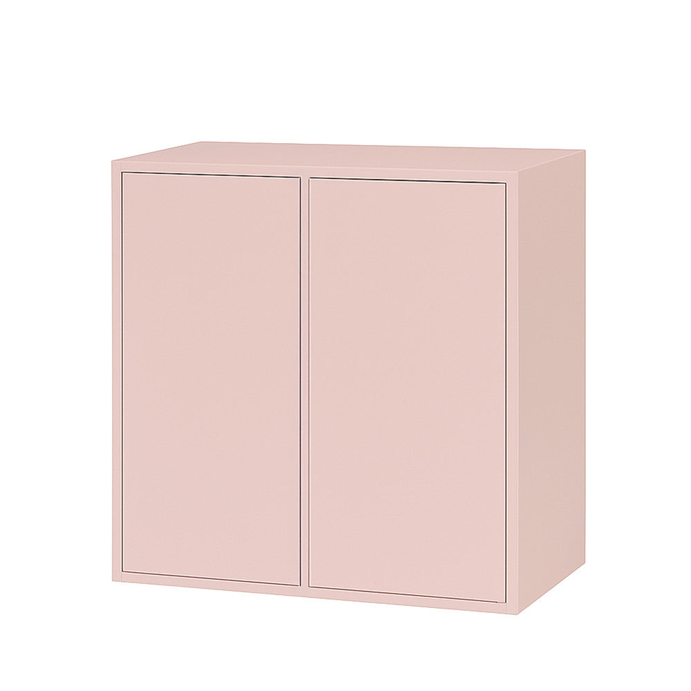 Boxie 2 ajtós fali szekrény 80x80x37 cm pink Fő kép