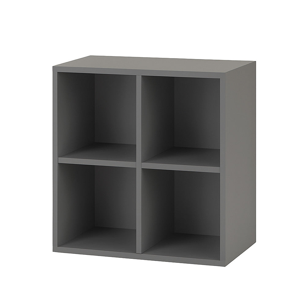 Boxie nyitott fali szekrény 80x80x37 cm antracit
