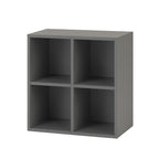 Boxie nyitott fali szekrény 80x80x37 cm antracit