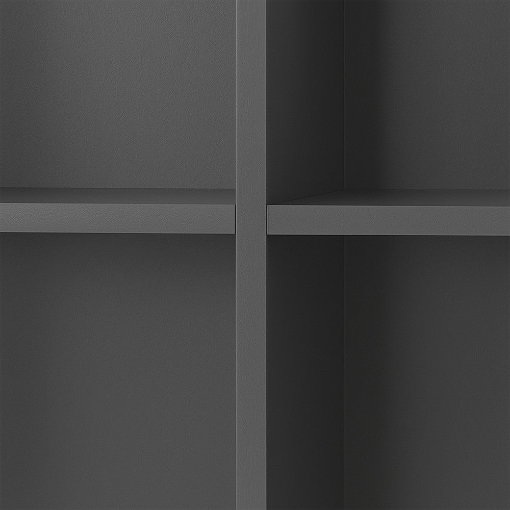 Boxie nyitott fali szekrény 80x80x37 cm antracit
