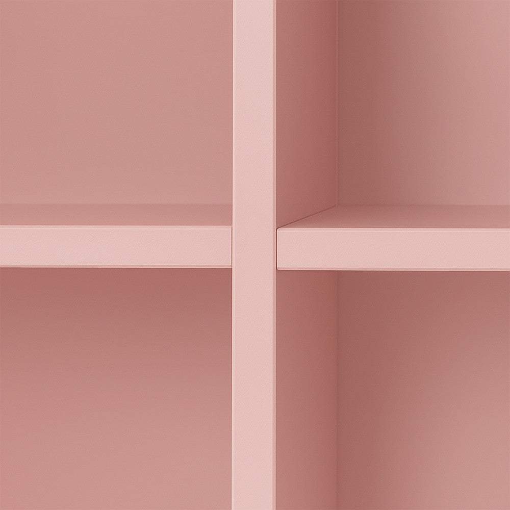 Boxie nyitott fali szekrény 80x80x37 cm pink