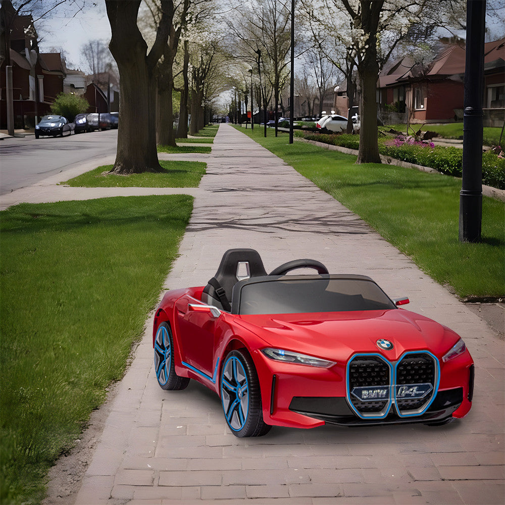 Elektromos autó BMW i4 cabrio piros Másodlagos kép