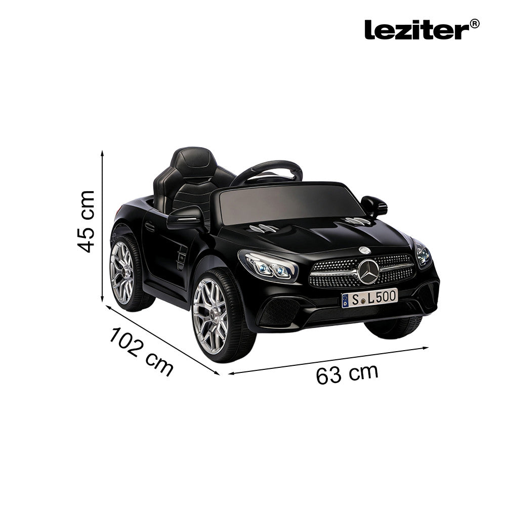 Elektromos autó Mercedes Benz SL 500 fekete