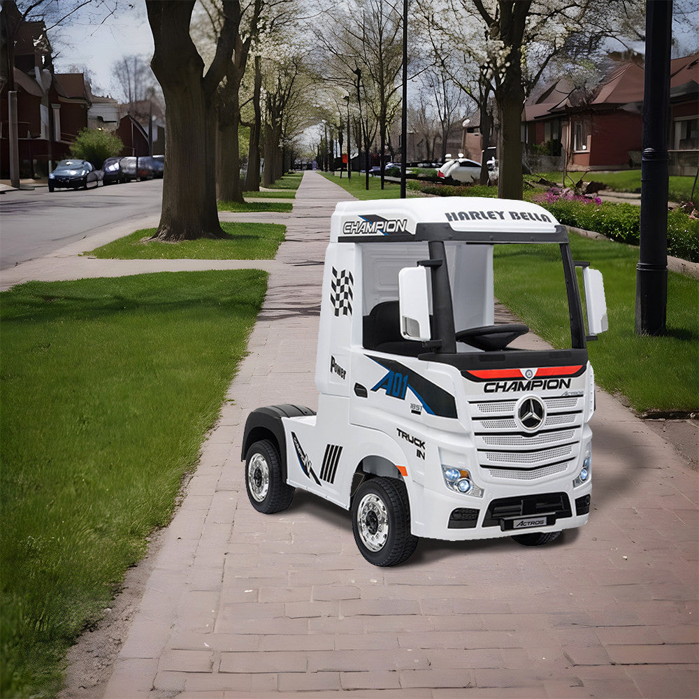 Elektromos Mercedes kamion fehér Másodlagos kép