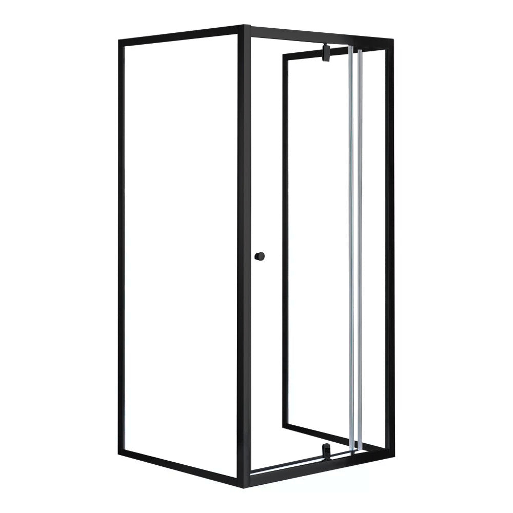 Flexi 90x90 cm falsíkra szerelhető szögletes zuhanykabin zuhanytálca nélkül