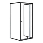 Flexi 90x90 cm falsíkra szerelhető szögletes zuhanykabin zuhanytálca nélkül