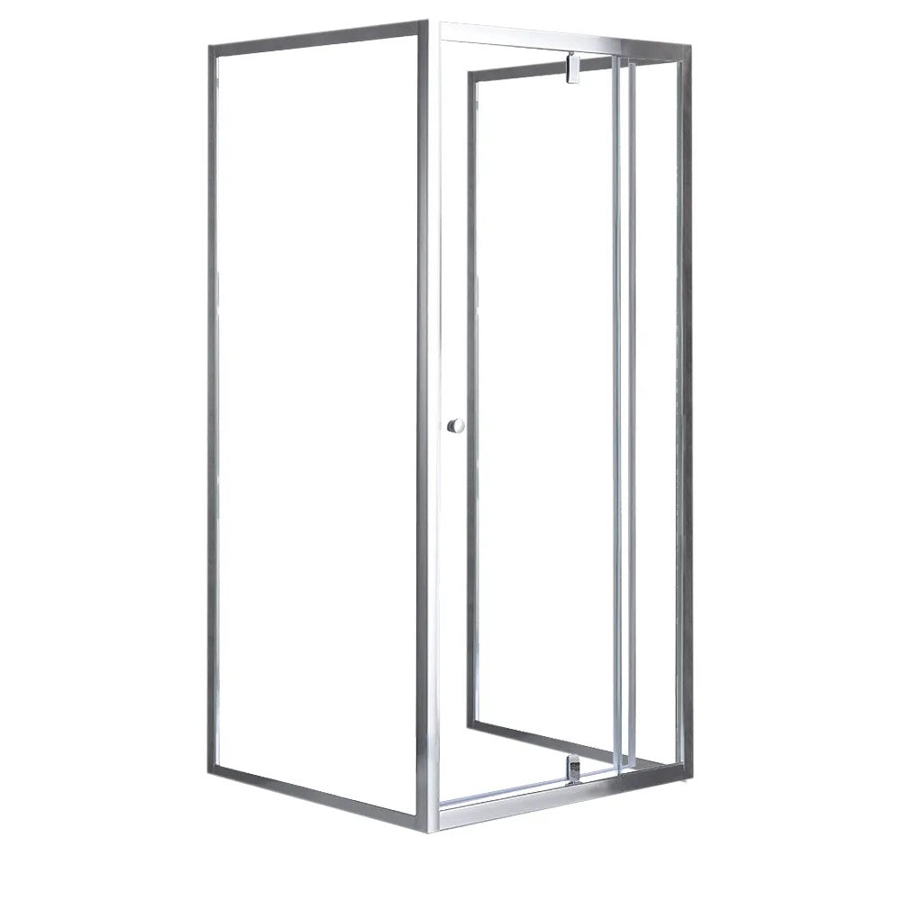 Flexi 80x90 cm falsíkra szerelhető aszimmetrikus zuhanykabin zuhanytálca nélkül Fő kép