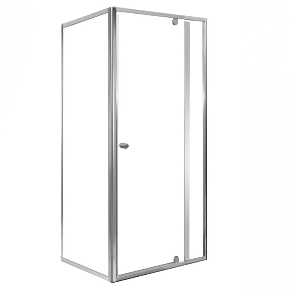 Flexi 80x90 cm sarokba szerelhető aszimmetrikus zuhanykabin zuhanytálca nélkül Fő kép