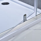 Flexi állítható zuhanyajtó 76-91x185 cm