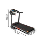 Futópad Led kijelzővel Runova Max 120 kg, 2,5 LE, 15 Km/h, dőlésszög 0-15%