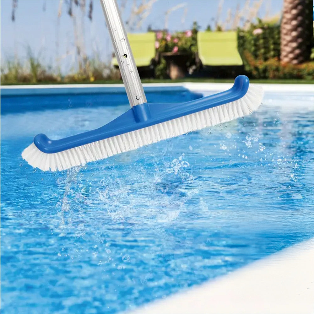Hajlított medence tisztító kefe 45 cm Másodlagos kép