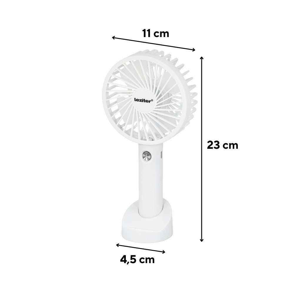 Galar kézi hordozható usb ventilátor tartóval 4 W 1200 mAh