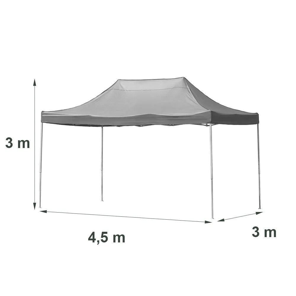 Összecsukható kerti pavilon 3x4,5 m