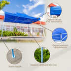 Összecsukható kerti pavilon 3x4,5 m
