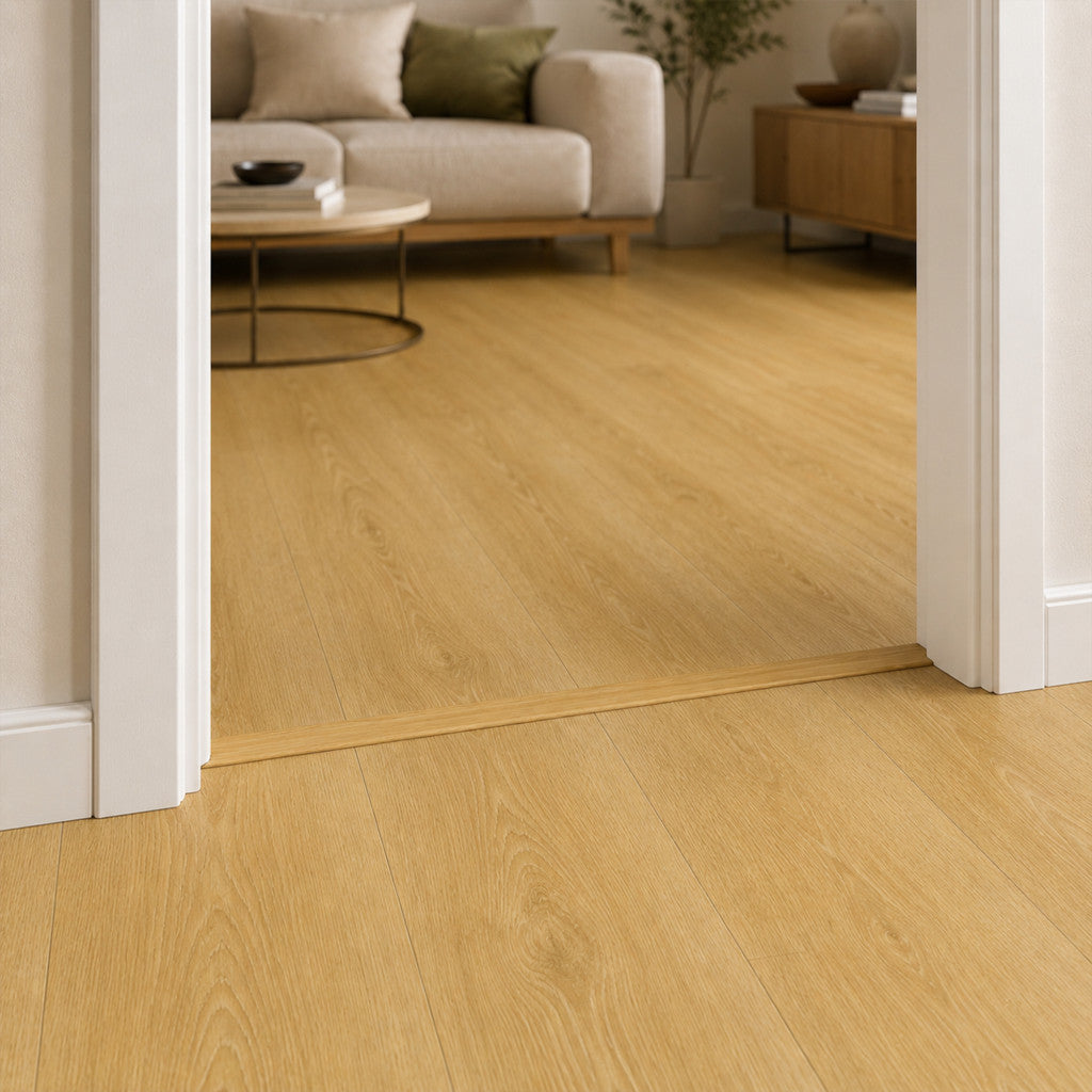 Leziter Selyem tölgy burkolatváltó 2400x45x10 mm Másodlagos kép