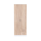 Miami gardróbszekrény 80x205 cm sonoma tölgy-fehér