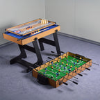 4 az 1-ben játékasztal, csocsó, ping-pong, biliárd és curling bowling játékhoz