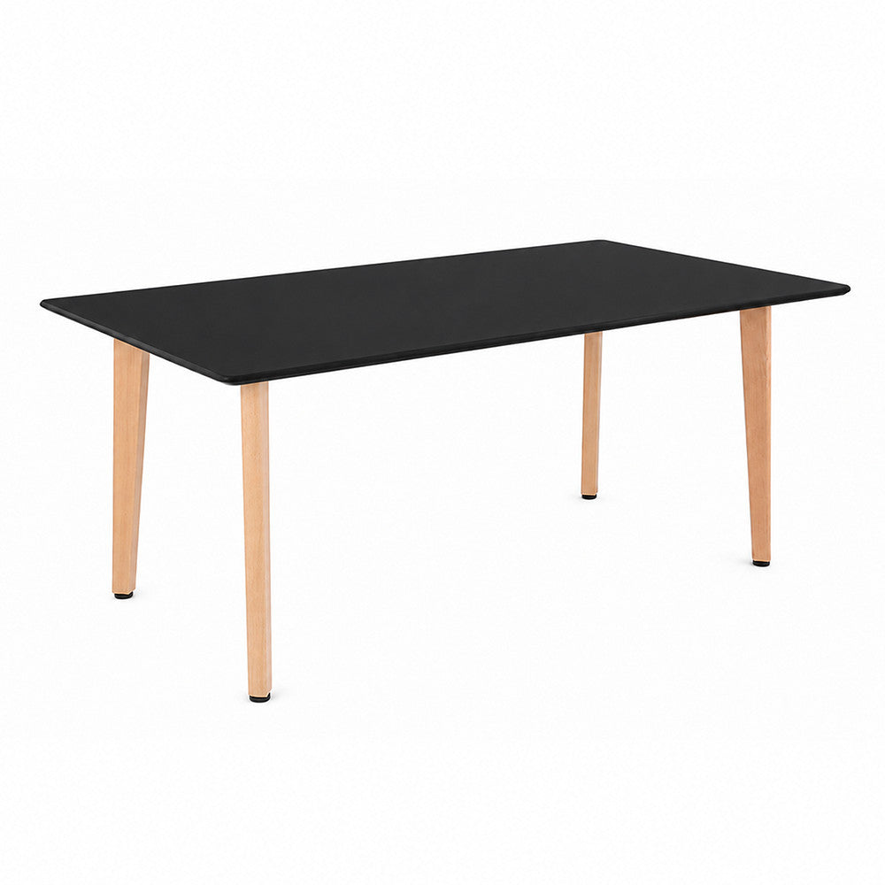 Silla 150 6+1 étkező garnitúra fekete-fehér