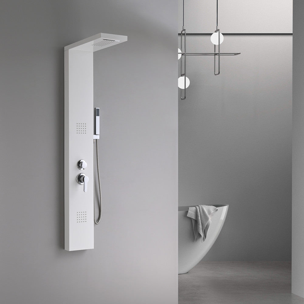 Malaga White hidromasszázs zuhanypanel Másodlagos kép