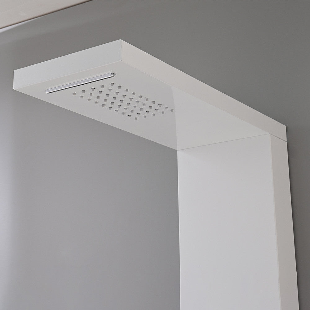 Malaga White hidromasszázs zuhanypanel