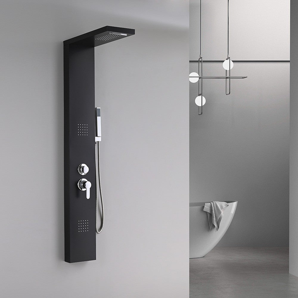 Malaga Black hidromasszázs zuhanypanel Másodlagos kép