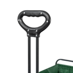 Cărucior de plajă premium pliabil, verde